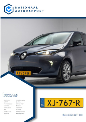 Afbeelding van het Nationaal Autorapport