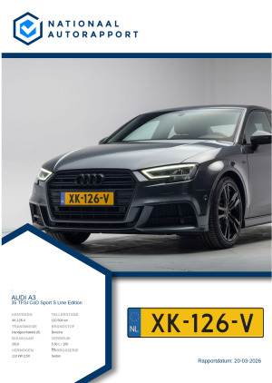 Afbeelding van het Nationaal Autorapport