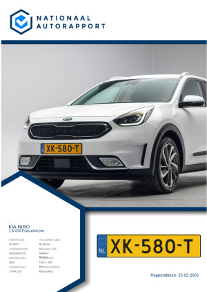 Afbeelding van het Nationaal Autorapport