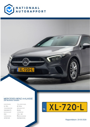 Afbeelding van het Nationaal Autorapport