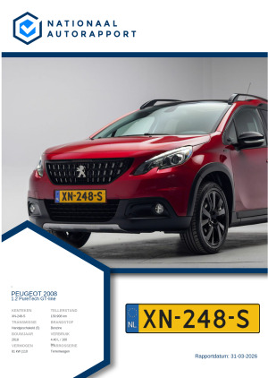 Afbeelding van het Nationaal Autorapport