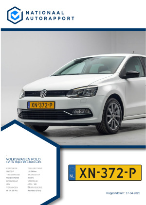 Afbeelding van het Nationaal Autorapport