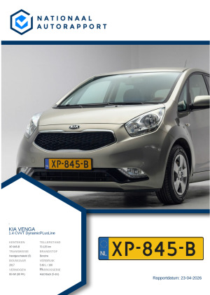 Afbeelding van het Nationaal Autorapport