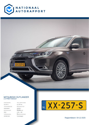 Afbeelding van het Nationaal Autorapport