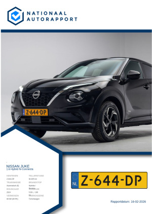 Afbeelding van het Nationaal Autorapport