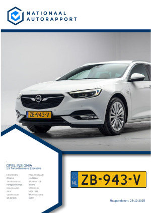 Afbeelding van het Nationaal Autorapport