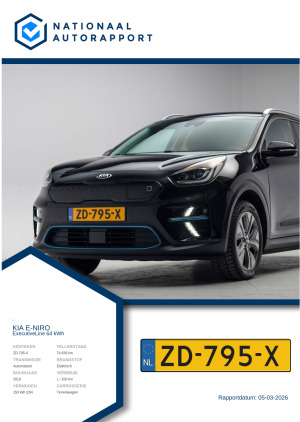 Afbeelding van het Nationaal Autorapport