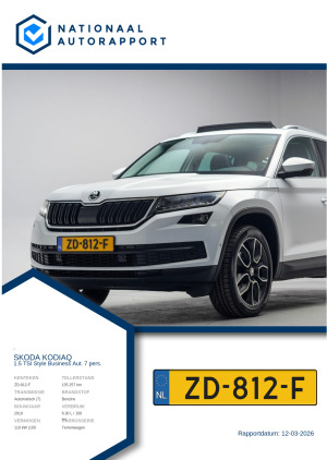 Afbeelding van het Nationaal Autorapport