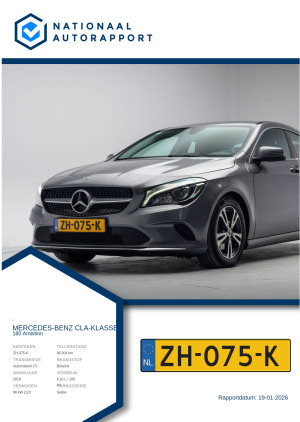 Afbeelding van het Nationaal Autorapport