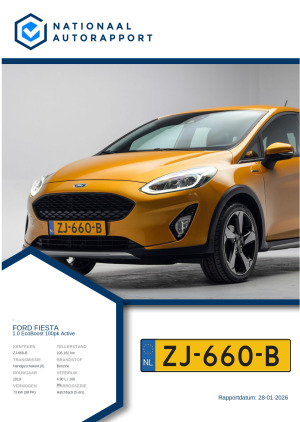 Afbeelding van het Nationaal Autorapport