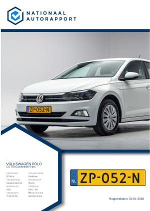 Afbeelding van het Nationaal Autorapport