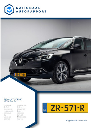 Afbeelding van het Nationaal Autorapport